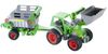 Wader Traktor mit Frontlader und Viehanhänger 39192 Wader Traktor mit Frontlader und Viehanhänger 39192
