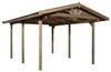 WEKA Satteldachcarport 611 WEKA Satteldachcarport 611
