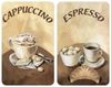 Wenko Herdabdeckplatte Kaffee 2er Set Wenko Herdabdeckplatte Kaffee 2er Set