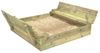 Wickey Sandkasten Flippey mit Klappdeckel 150 x 165 cm Wickey Sandkasten Flippey mit Klappdeckel 150 x 165 cm