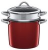 WMF Red Edition Nudeltopf mit Glasdeckel 24 cm WMF Red Edition Nudeltopf mit Glasdeckel 24 cm