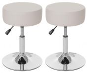 Mendler HWC-C22 2er Hocker Set