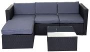 Mendler HWC-D28 Poly-Rattan-Garnitur