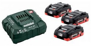Metabo Basis-Set 3 x LiHD 4.0 Ah (685132000) Metabo Basis-Set 3 x LiHD 4.0 Ah (685132000)