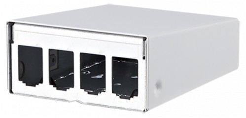 Metz Connect Modul AP-Gehäuse 4 Port unbestückt (130861-0402-E)