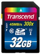 Transcend microSDHC Class 10 UHS-I 300x Premium 32GB (TS32GUSDCU1)