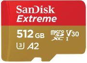 SanDisk microSDXC V30 A2 Extreme 512GB (SDSQXA1-512G-GN6MA)