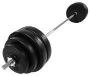 Movit Langhantelset 60,5 kg 168 cm