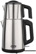 Mulex Tee-Express Edelstahl mattiert Glaskanne 2 l Mulex Tee-Express Edelstahl mattiert Glaskanne 2 l