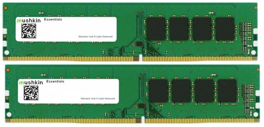 Mushkin Essentials DDR4-3200 64GB Kit (MES4U320NF32GX2)