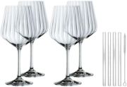 Nachtmann Tastes Good Gin & Tonic Gläser (640 ml) + Glastrinkhalme