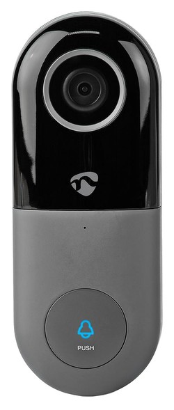 Nedis WLAN Smart-Türklingel mit Kamera (WIFICDP10GY)