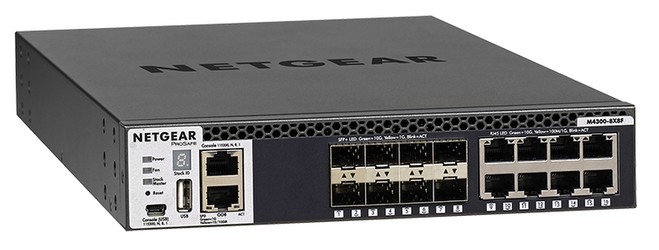 Netgear ProSafe Plus M4300-8X8F (XSM4316S)