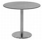 Niehoff Garden Bistro Rund Edelstahl HPL 125 cm Niehoff Garden Bistro Rund Edelstahl HPL 125 cm