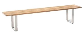 Niehoff Garden Nemo Bank Teak/Edelstahl 160 cm Niehoff Garden Nemo Bank Teak/Edelstahl 160 cm