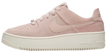 nike black air force 1 sage low sneakers