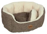 Nobby Komfort Bett oval Alba 55 x 50 x 21 cm