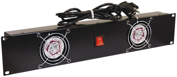 Omnitronic Frontplatte Z-19 mit 2 Lüftern