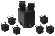 Omnitronic Set BOB-10A sw + 8x BOB-4