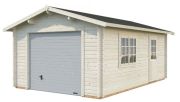 Palmako Roger 19,0 m² mit Sektionaltor Palmako Roger 19,0 m² mit Sektionaltor