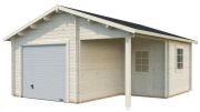 Palmako Roger 21,9+5,2 m² mit Sektionaltor Palmako Roger 21,9+5,2 m² mit Sektionaltor