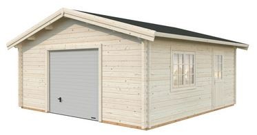 Palmako Roger 27,7 m² mit Sektionaltor natur Palmako Roger 27,7 m² mit Sektionaltor natur