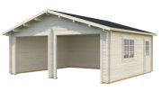 Palmako Roger 28,4 m² ohne Tor natur Palmako Roger 28,4 m² ohne Tor natur