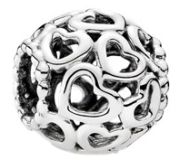 Pandora All Over-Herzen Charm (790964)