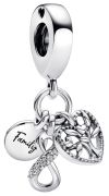 Pandora Family Infinity Triple Charm-Anhänger (792201C01) Pandora Family Infinity Triple Charm-Anhänger (792201C01)