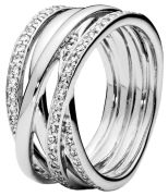 Pandora Sparkling & Polished Lines Ring (190919CZ)