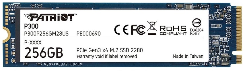 Patriot Memory P300 M.2 PCIe SSD 512GB (P300P512GM28)