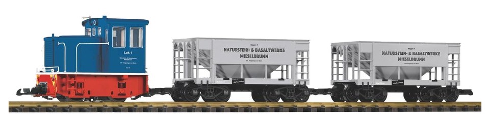 Piko G Start-Set Güterzug GE-25Ton (37151)