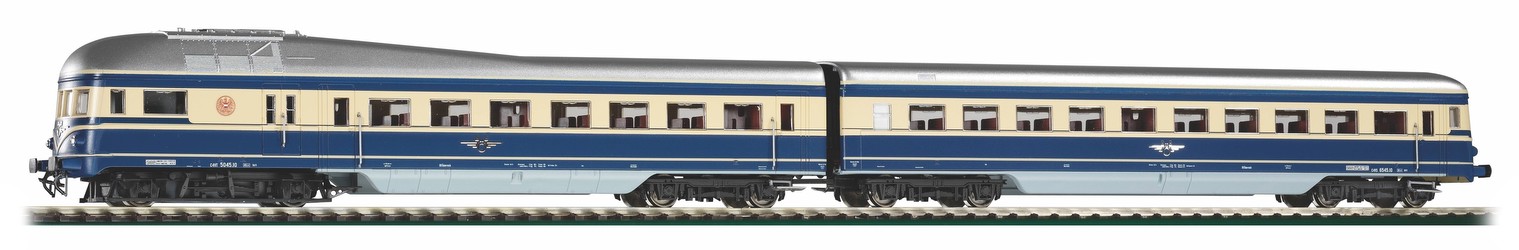 Piko H0 Dieseltriebwagen Rh 5045 ÖBB III Blauer Blitz 2tlg. (52072)