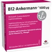 B12 ANKERMANN 1000UG, 10 Amp. (N2) 1000 µg/ml (1 ml) B12 ANKERMANN 1000UG, 10 Amp. (N2) 1000 µg/ml (1 ml)