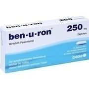 Bene Arzneimittel BENURON 250MG, 10 Supp. (N1) 250 mg Bene Arzneimittel BENURON 250MG, 10 Supp. (N1) 250 mg