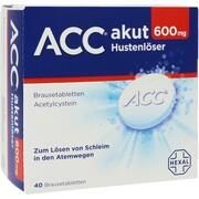Hexal AG ACC akut 600 Brausetabletten 40 St. Hexal AG ACC akut 600 Brausetabletten 40 St.