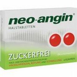 Klosterfrau NEO ANGIN HALSTABLETTEN, zuckerfrei, 24 St. Klosterfrau NEO ANGIN HALSTABLETTEN, zuckerfrei, 24 St.