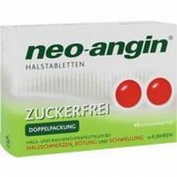 Klosterfrau NEO ANGIN HALSTABLETTEN, zuckerfrei, 48 St. Klosterfrau NEO ANGIN HALSTABLETTEN, zuckerfrei, 48 St.