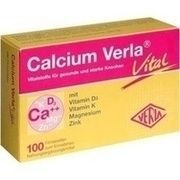 Verla-Pharm Arzneimittel CALCIUM VERLA VITAL FILMTABLETTEN, 100 St. Verla-Pharm Arzneimittel CALCIUM VERLA VITAL FILMTABLETTEN, 100 St.