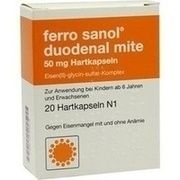 UCB Pharma FERRO SANOL DUO MITE 50MG, 20 Kps. (N1) 50 mg UCB Pharma FERRO SANOL DUO MITE 50MG, 20 Kps. (N1) 50 mg