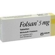Teofarma FOLSAN TABLETTEN, 20 St. á 5 mg Teofarma FOLSAN TABLETTEN, 20 St. á 5 mg