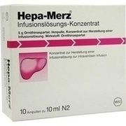 Merz Therapeutics HEPA MERZ INFUSIONSKONZ, 10 Amp. 10 ml Preisvergleich ...