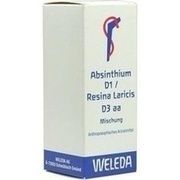 Weleda ABSINTHIUM D1 RESINA LARICIS D3 AA DILUTION Weleda ABSINTHIUM D1 RESINA LARICIS D3 AA DILUTION