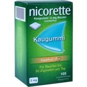 Kenvue NICORETTE 2 MG FRESHFRUIT KAUGUMMI, 105 St. Kenvue NICORETTE 2 MG FRESHFRUIT KAUGUMMI, 105 St.
