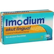 Kenvue IMODIUM AKUT LINGUAL, 12 Plättchen akut lingual Kenvue IMODIUM AKUT LINGUAL, 12 Plättchen akut lingual
