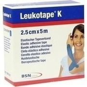 LEUKOTAPE K 2,5 CM BLAU VERBAND, 1 St.