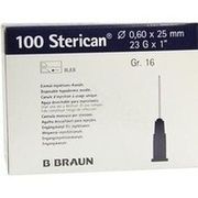 STERICAN KAN.LUER-LOK 0,60X25MM GR.16 BLAU STERICAN KAN.LUER-LOK 0,60X25MM GR.16 BLAU