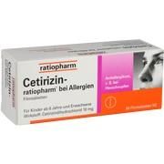 CETIRIZIN RATIOPHARM 10MG, 50 Filmtbl. (N2)