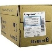 AMPUWA GLASFL., 10 x 100 ml