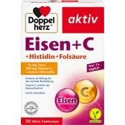 Queisser Pharma DOPPELHERZ EISEN + VIT.C + L-HISTIDIN TABLETTEN Queisser Pharma DOPPELHERZ EISEN + VIT.C + L-HISTIDIN TABLETTEN